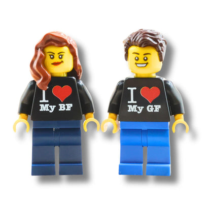 Breloc LEGO cu voi doi (2 bucăți)